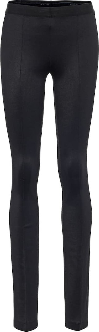 Helmut Lang High-rise flared knit leggings
