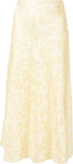Markarian embroidered daisy skirt
