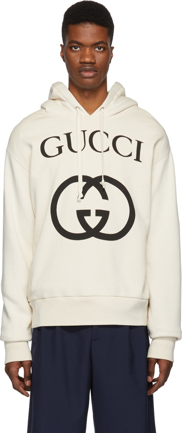 Gucci Off-White Interlocking G Hoodie