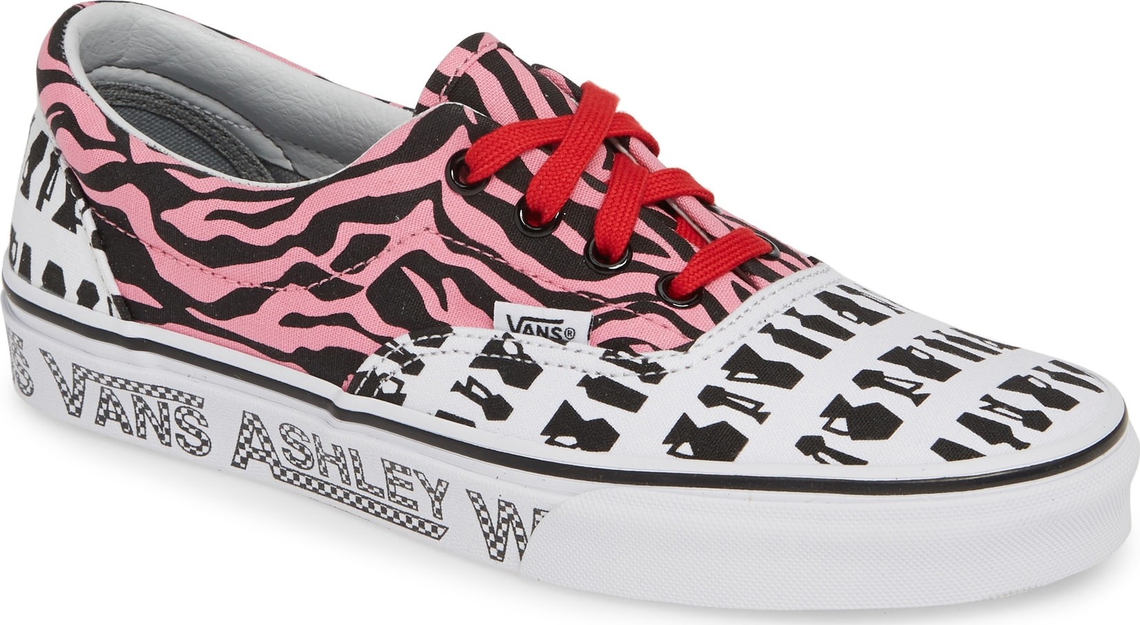 Vans x Ashley Williams Era Mixed Print Sneaker