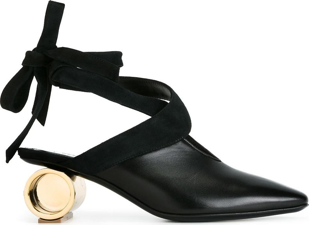 J.W.Anderson Cylender heel ballet mules