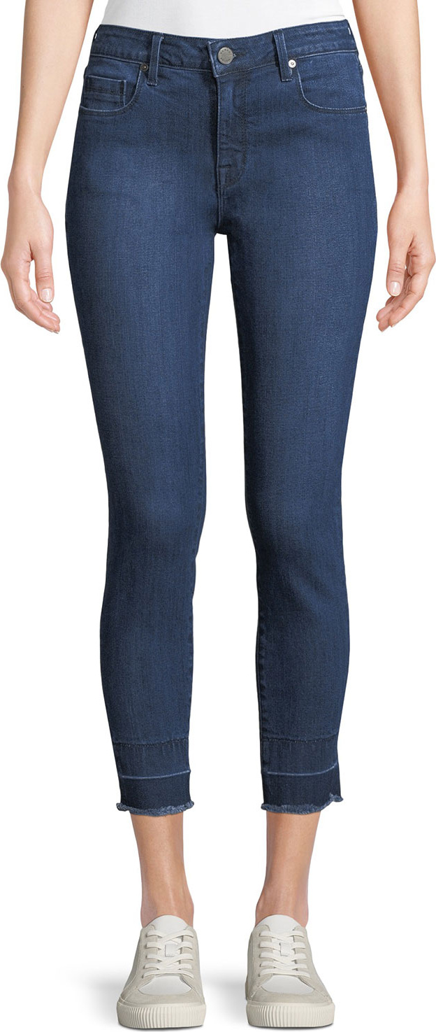 Parker Smith Ava Mid-Rise Cropped Skinny Jeans
