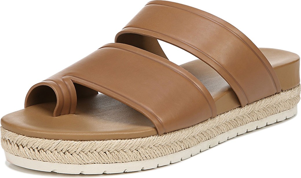 Vince Floyd Leather Flat Sandals