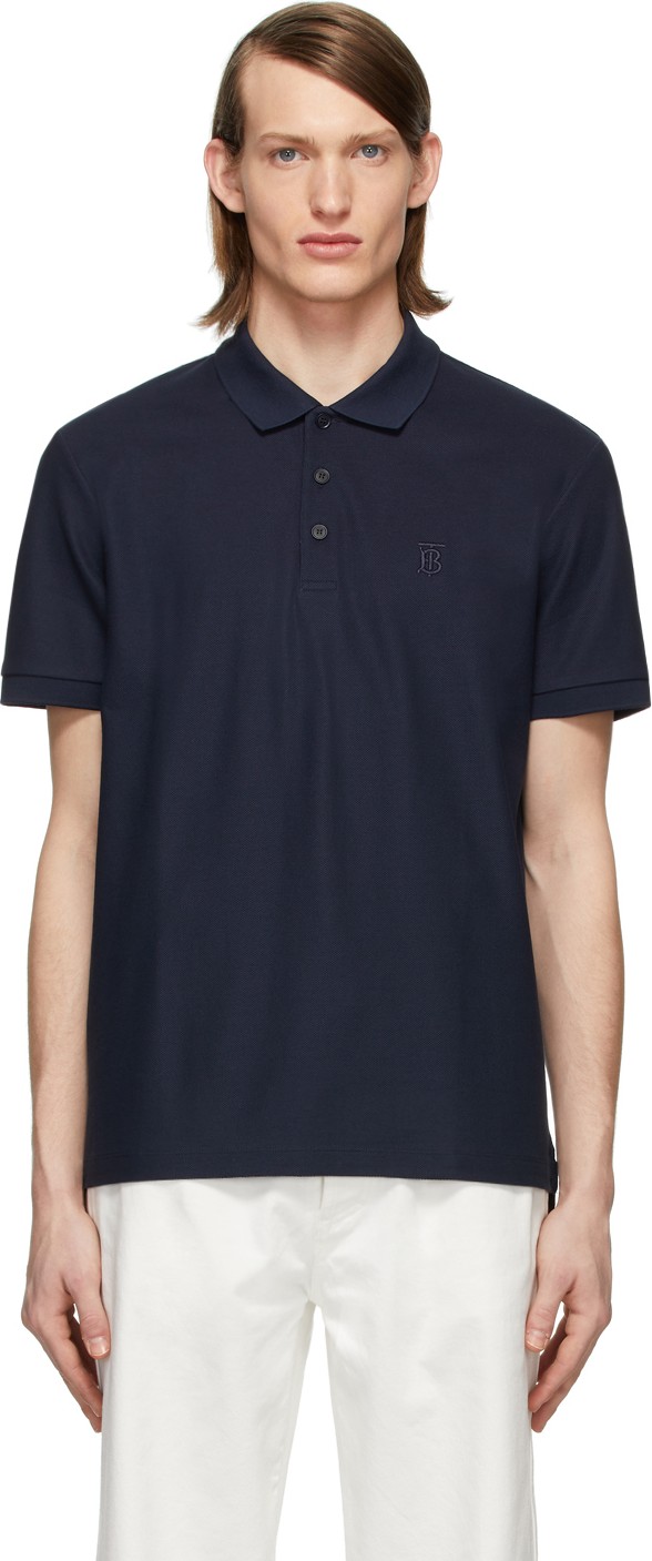 Burberry London England Navy Eddie Polo