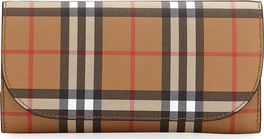 Burberry London England Vintage Check Crossbody Wallet on Chain