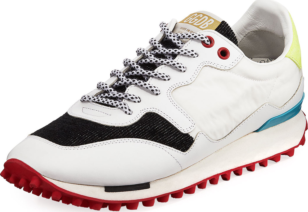 Golden Goose Deluxe Brand Mixed Starland Running Sneakers