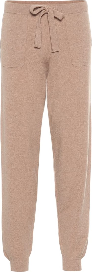 Jardin des Orangers Wool and cashmere trackpants