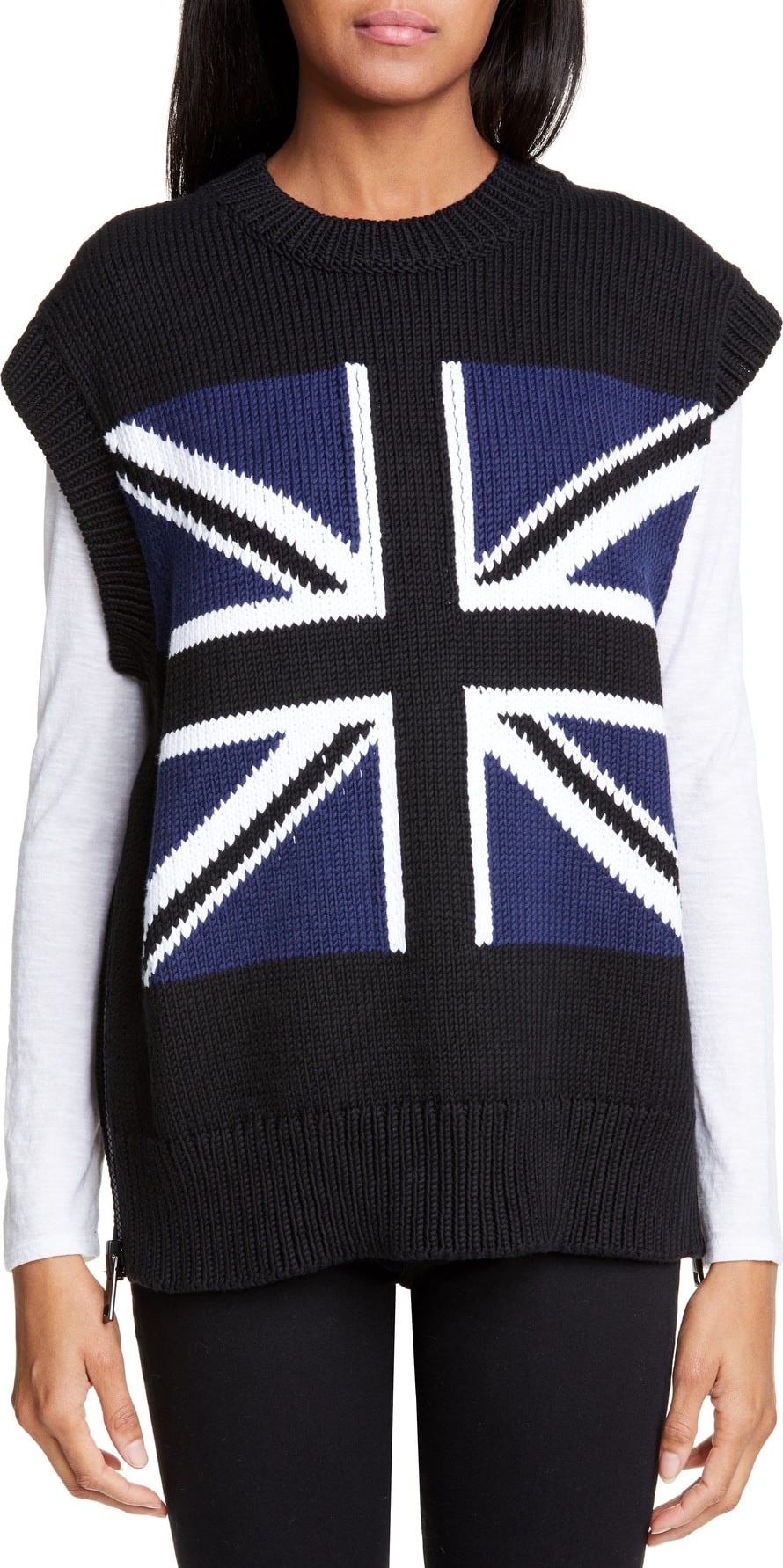 Burberry London England Union Jack Sweater Vest