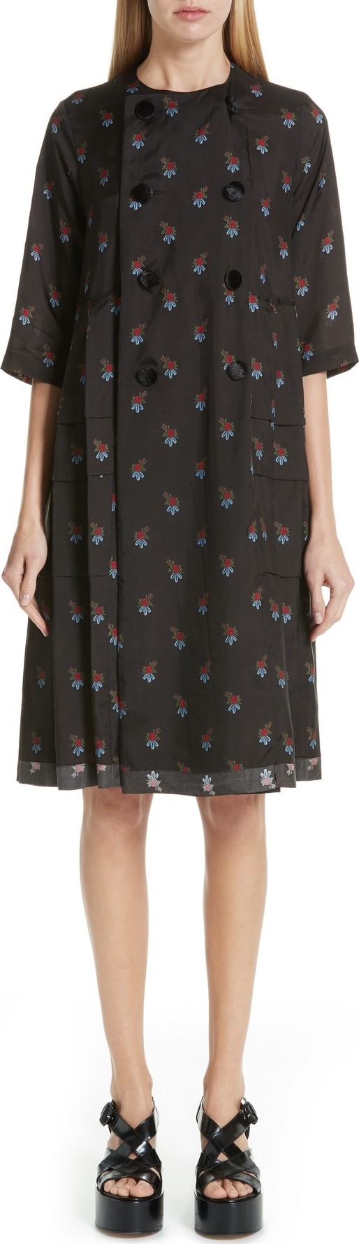 Tricot Comme des Garçons Floral Print Jacket