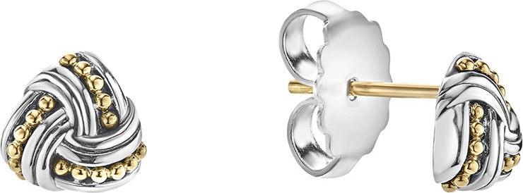 LAGOS Small Caviar Knot Earrings