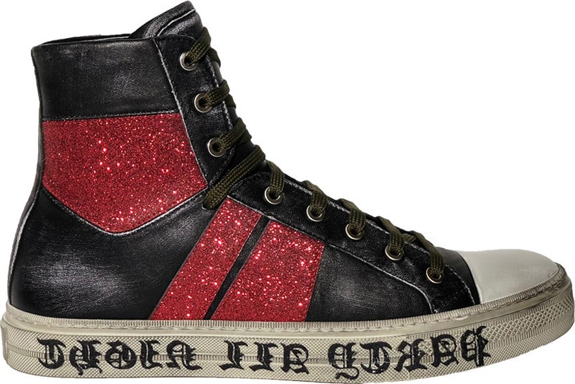 Amiri Party glitter sunset sneakers