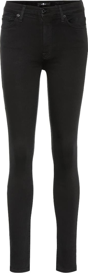 7 For All Mankind The Skinny high-rise jeans