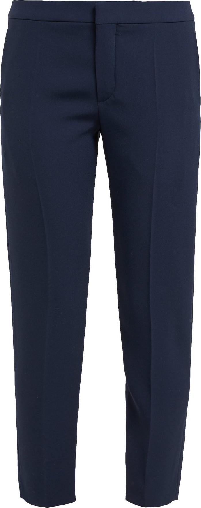 Chloe Cropped tailored crepe trousers