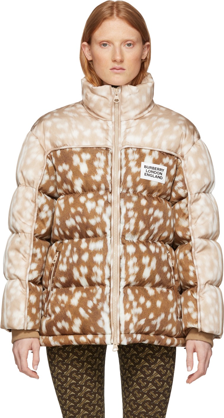 Burberry London England Brown Down Barwick Jacket