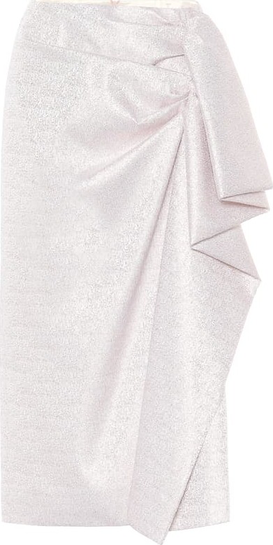 Dries Van Noten Metallic midi skirt Dries Van Noten Metallic midi skirt