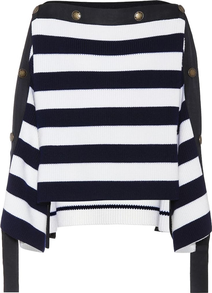 Monse Striped wool sweater