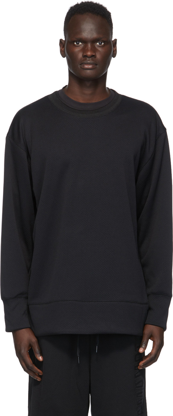 Y-3 - Black Mesh CH2 GFX Sweatshirt