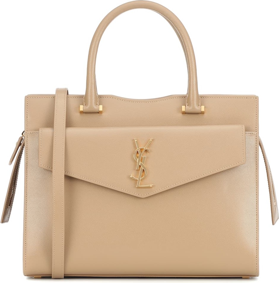 Saint Laurent Uptown Medium leather tote