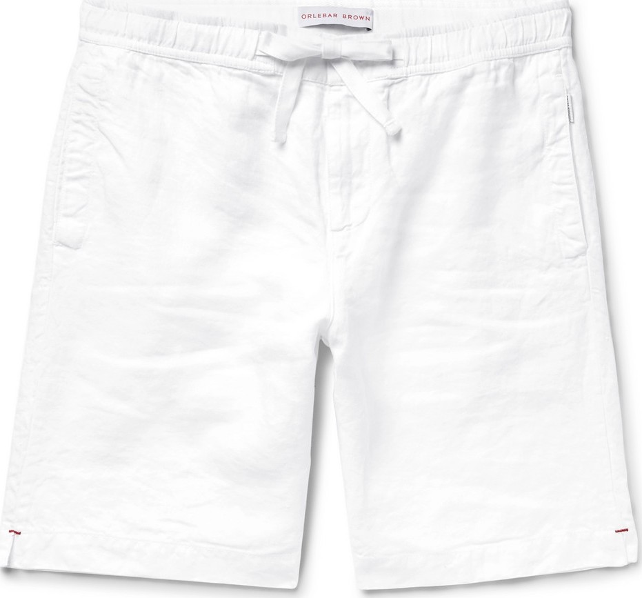Orlebar Brown Harton Linen Drawstring Shorts