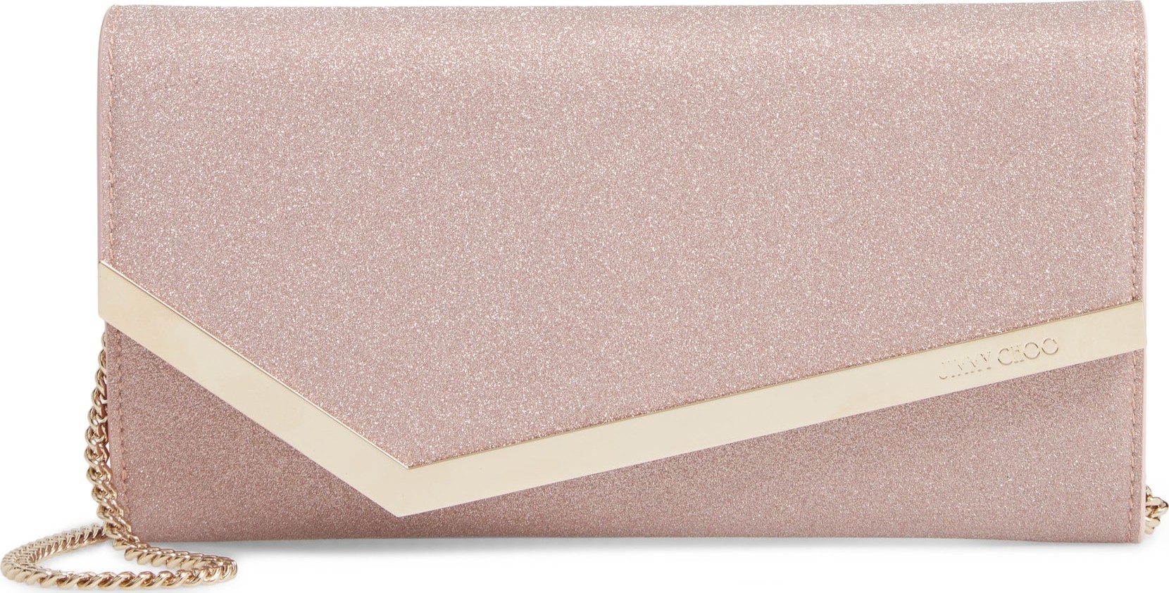 Jimmy Choo Emmie Glitter Clutch
