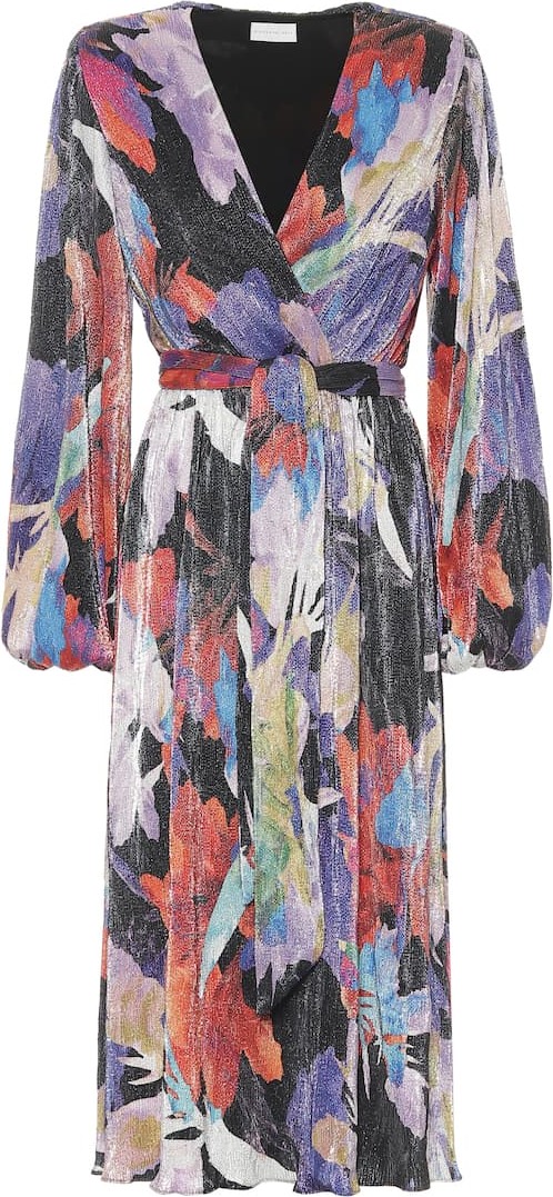 Rebecca Vallance Belladonna printed midi dress