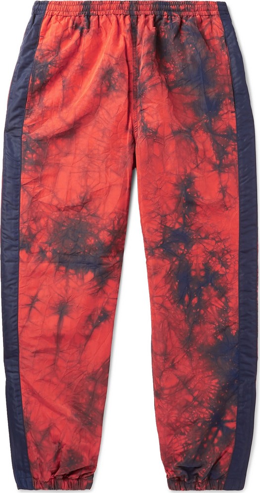 Blue Blue Japan Striped Tie-Dyed Nylon Sweatpants