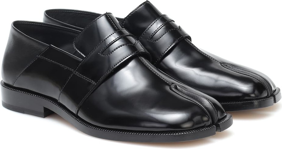Maison Margiela Tabi leather loafers