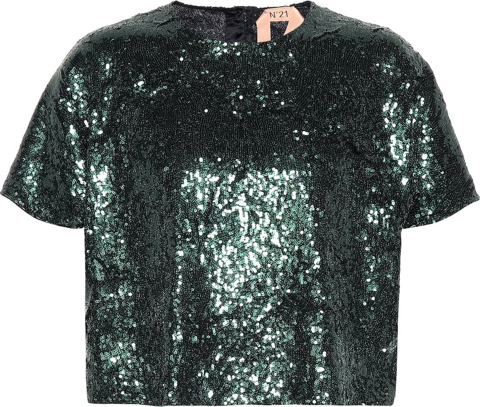 N°21 Sequined top