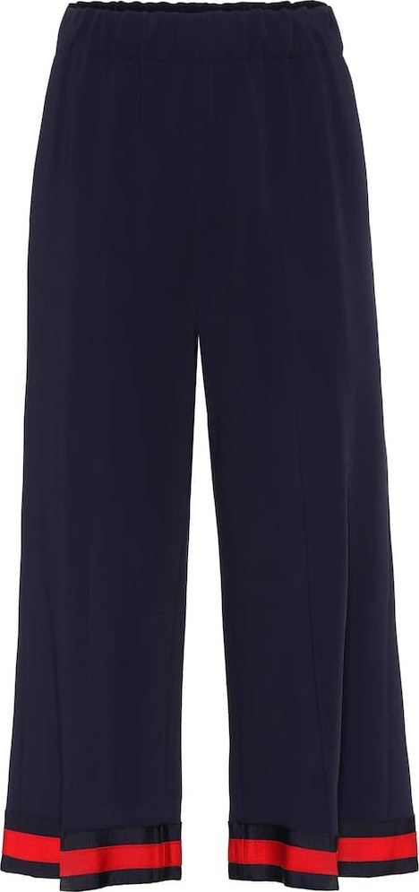 Gucci Stretch-cady culottes