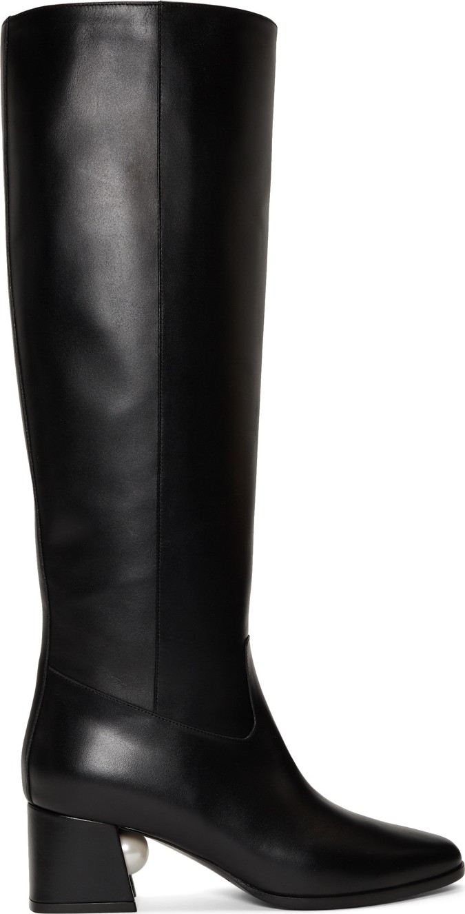 Nicholas Kirkwood Black Miri Boots