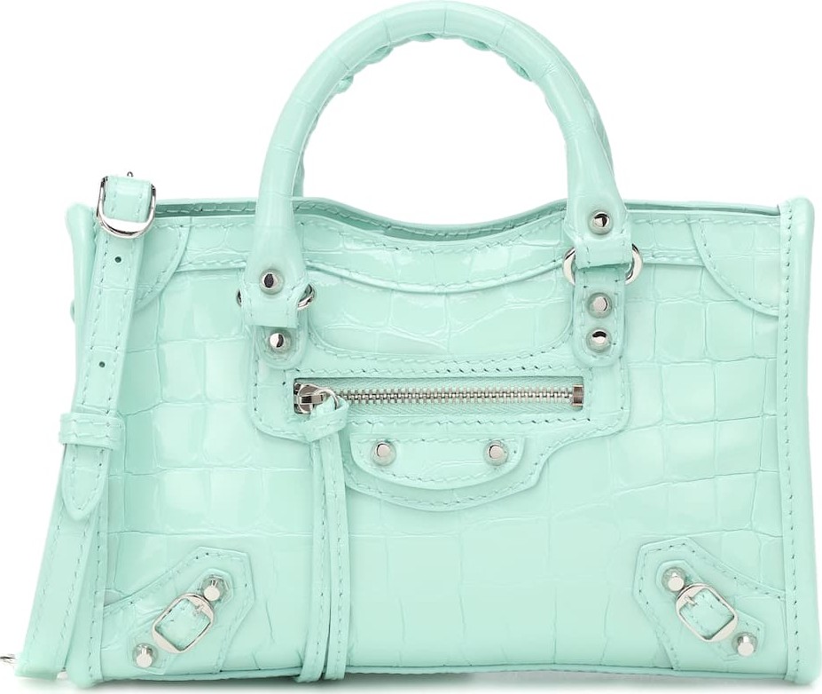 Balenciaga Classic Nano City leather tote