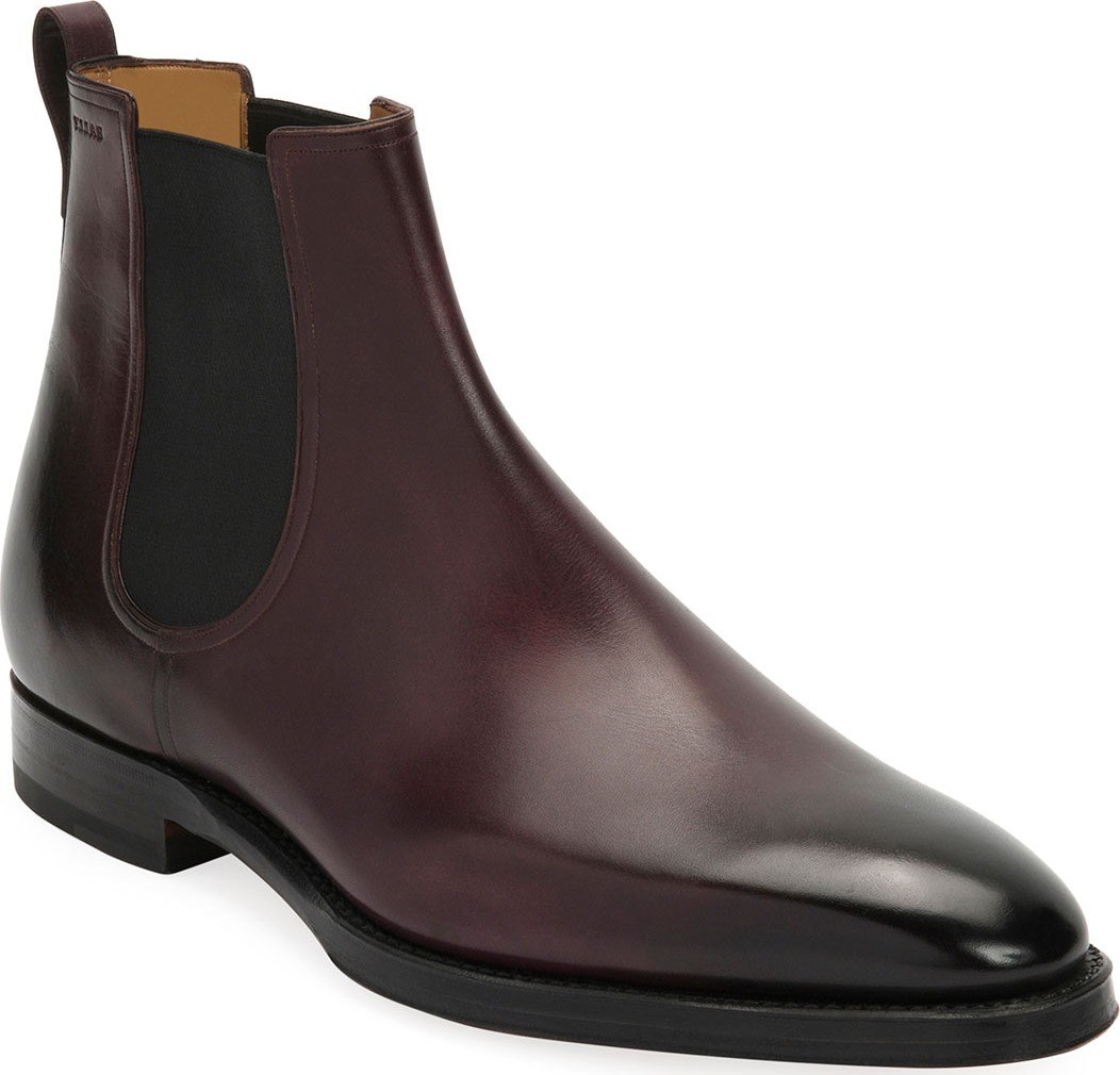 Bally Men's Scarano Goodyear Leather Chelsea Boot