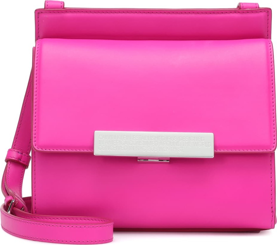 Calvin Klein 205W39NYC Leather shoulder bag