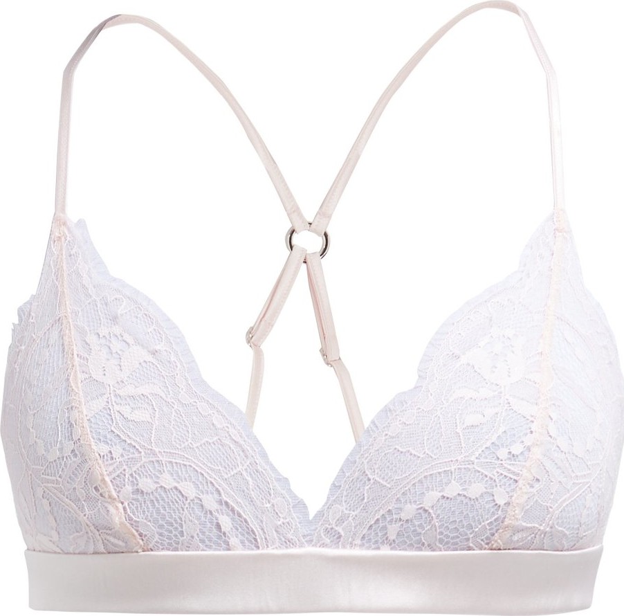 Fleur of England Lily Boudoir chantilly-lace triangle bra