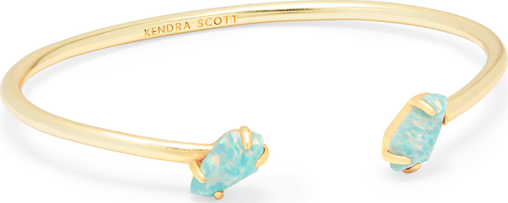 Kendra Scott Jackson Kick Cuff Bracelet w/ Stone Ends