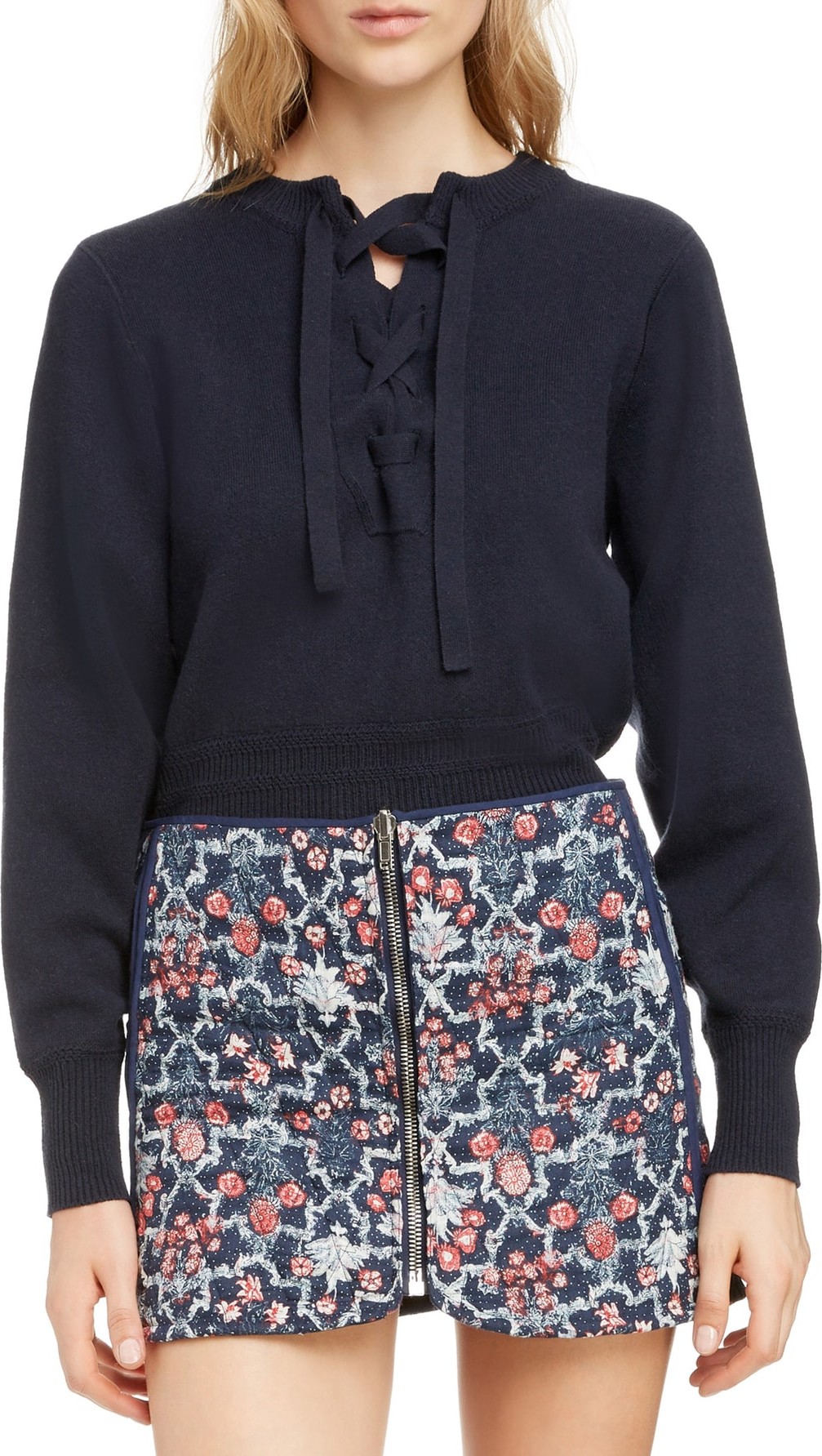 Isabel Marant Etoile Isabel Marant Étoile Kaylyn Lace-Up Sweater