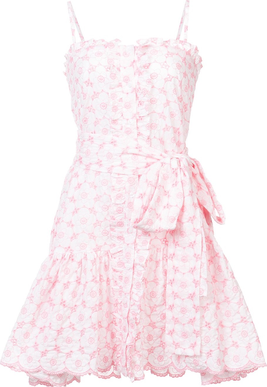 Lisa Marie Fernandez poppy eyelet mini dress