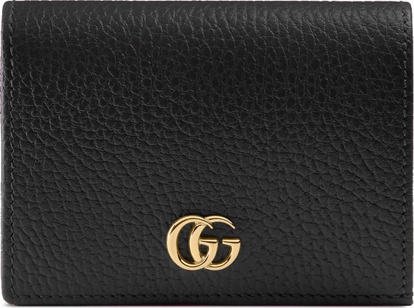 Gucci Petite Marmont Leather Card Case