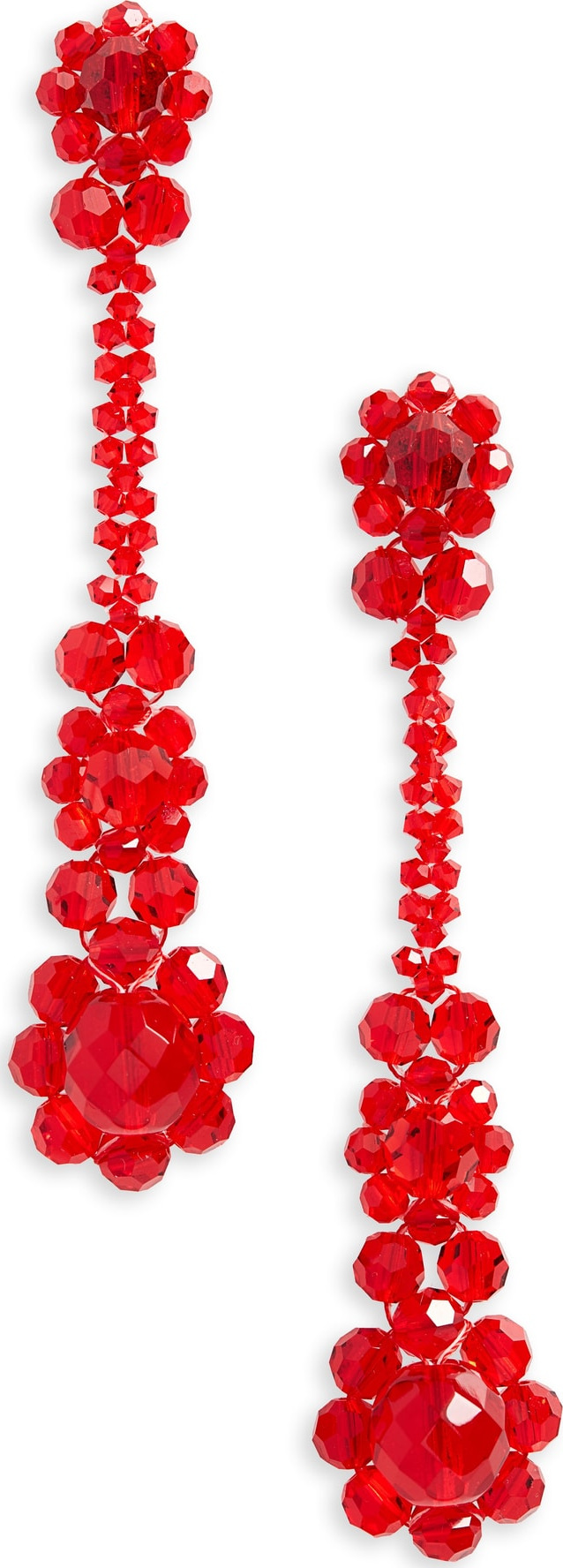 Simone Rocha Crystal Drop Earrings