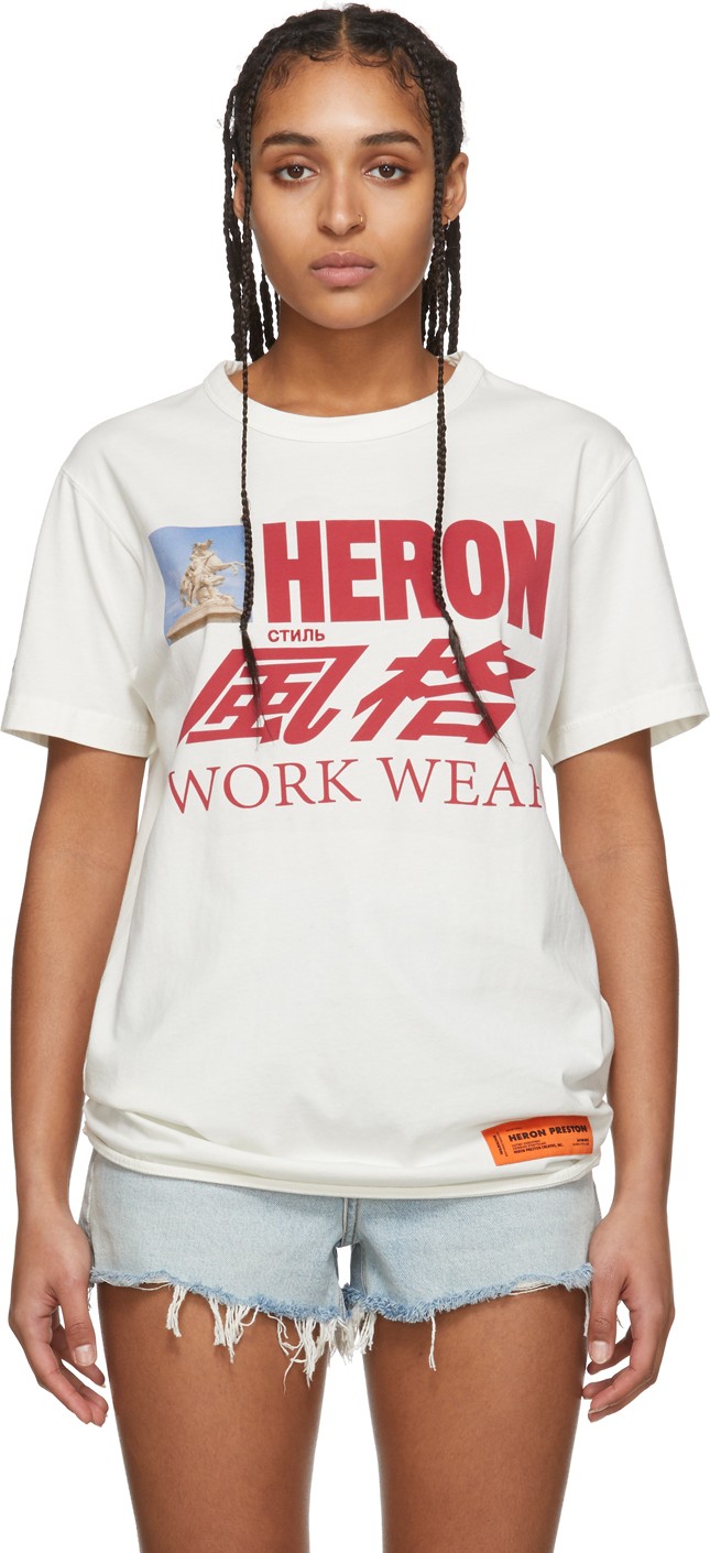 Heron Preston Off-White Horse T-Shirt