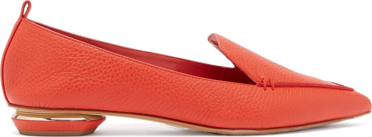 Nicholas Kirkwood Beya grained-leather loafers