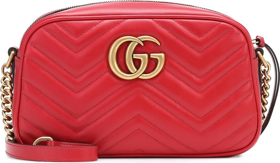 Gucci GG Marmont Small leather shoulder bag