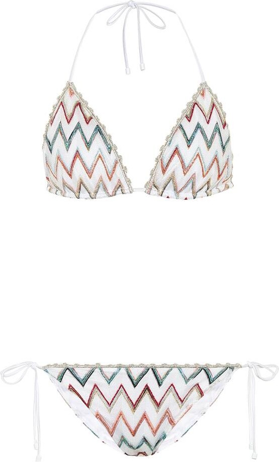 Missoni Zigzag triangle bikini
