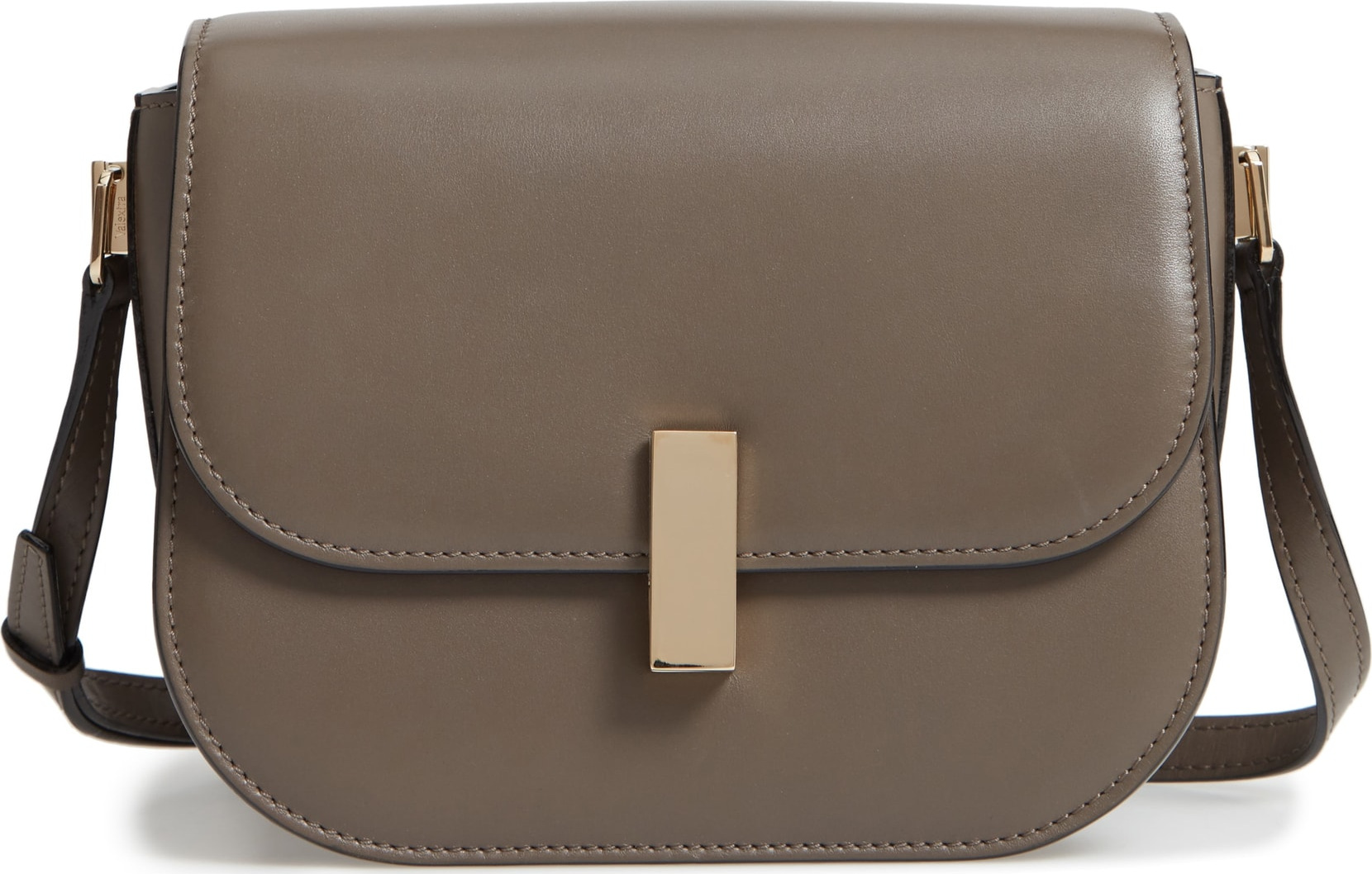 Valextra Iside Leather Crossbody Bag