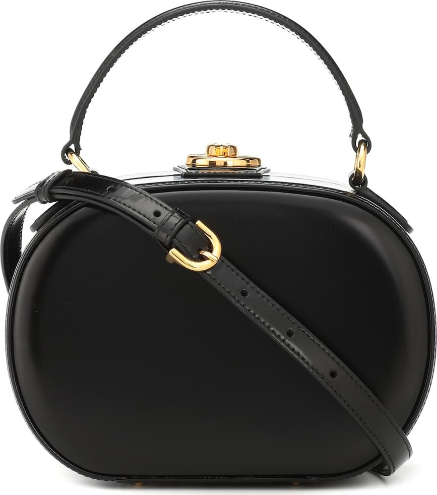 Mark Cross Gianna Oval Box leather shoulder bag