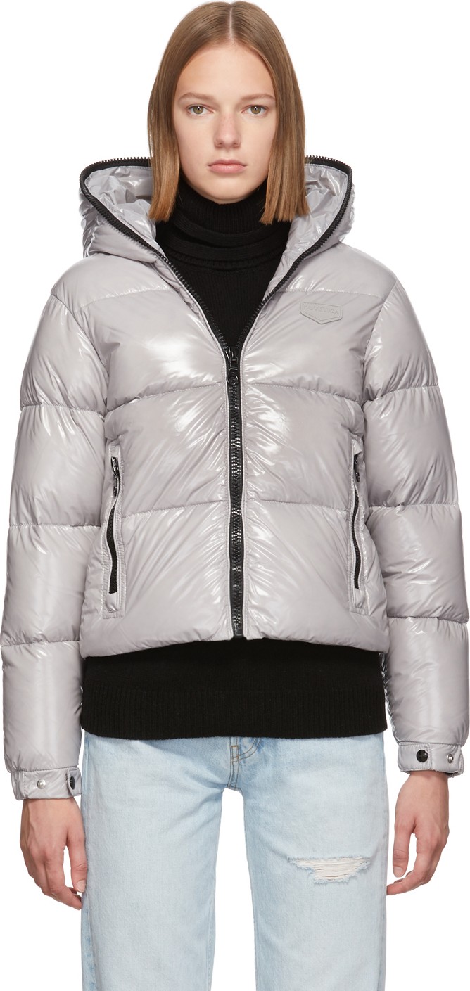 Duvetica Grey Down Bellatrixdue Coat