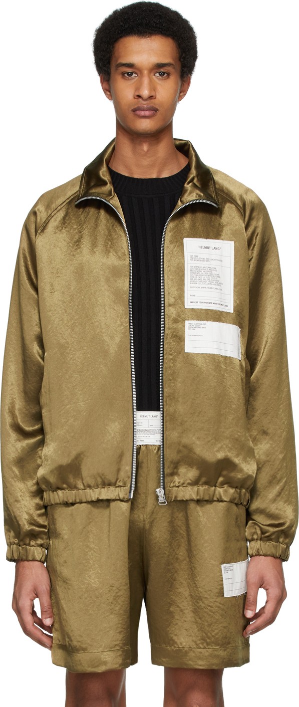 Helmut Lang Bronze Warm Up Jacket
