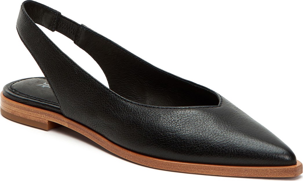 Frye Kenzie Leather Slingback Flats
