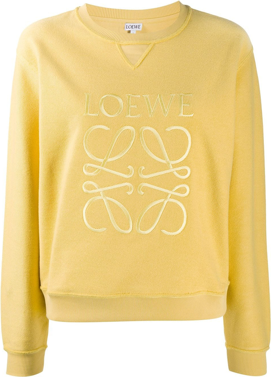 LOEWE - Anagram embroidered sweatshirt