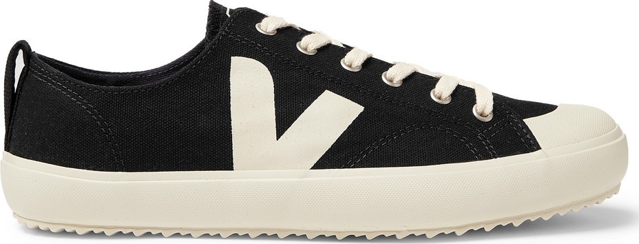 Veja Nova Rubber-Trimmed Organic Cotton-Canvas Sneakers